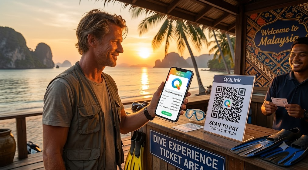 76 USDT支付走進旅遊場景:QQLink如何打造國際旅客跨境消費新體驗