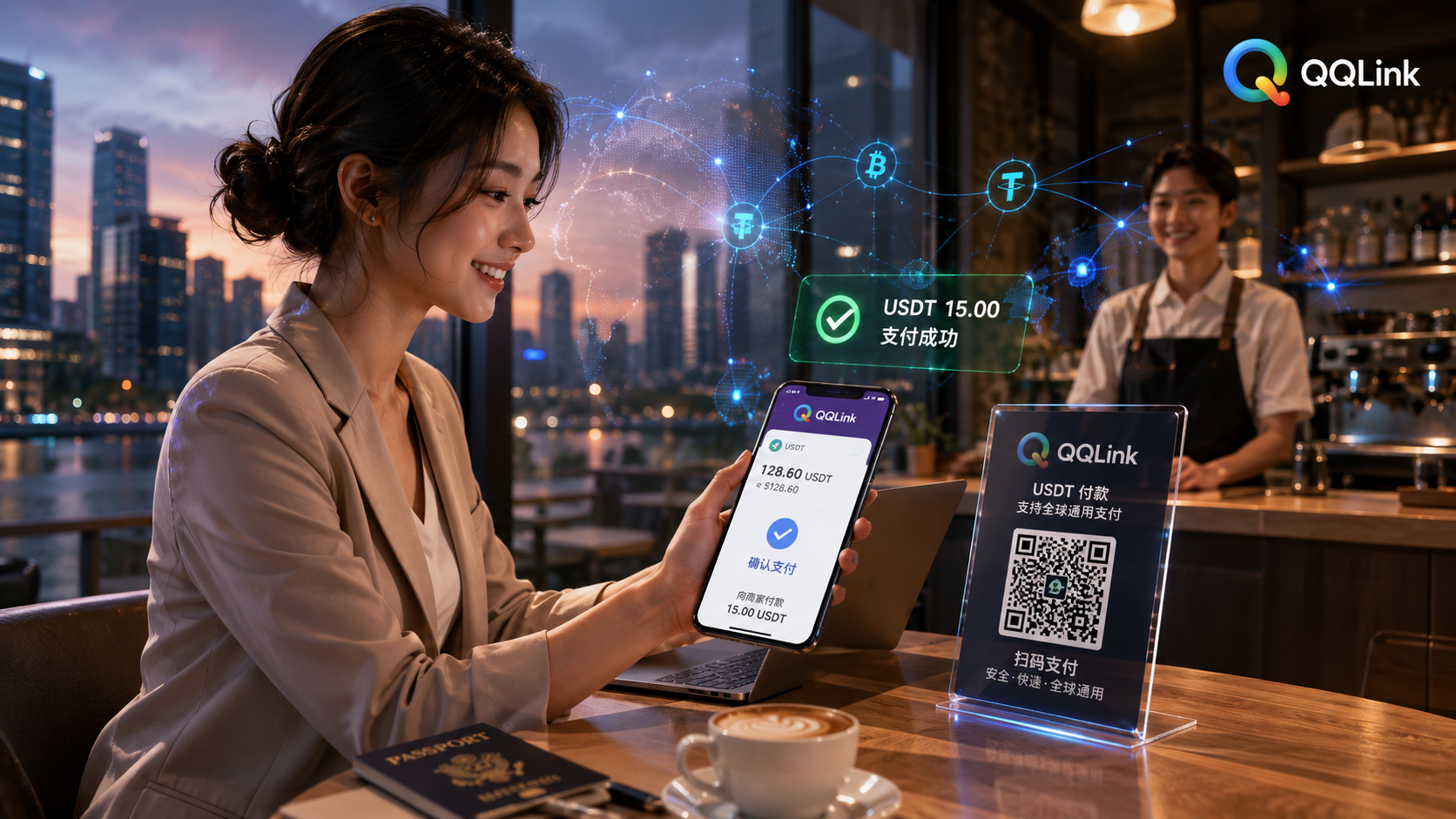 告别繁琐提现：QQLink如何让USDT线下扫码支付走向现实？缩略图