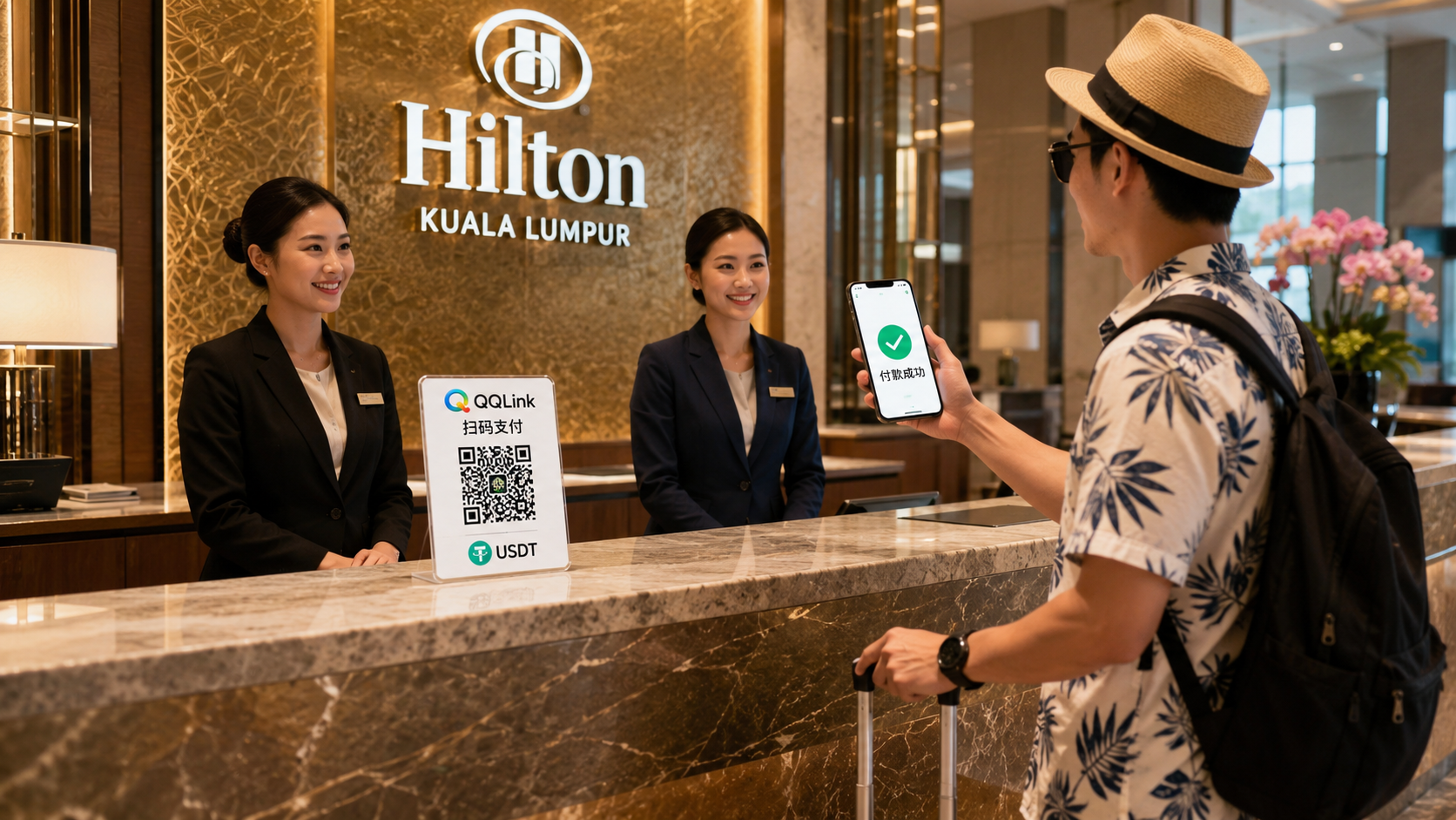 住酒店還要換匯？QQLink讓USDT入住更簡單