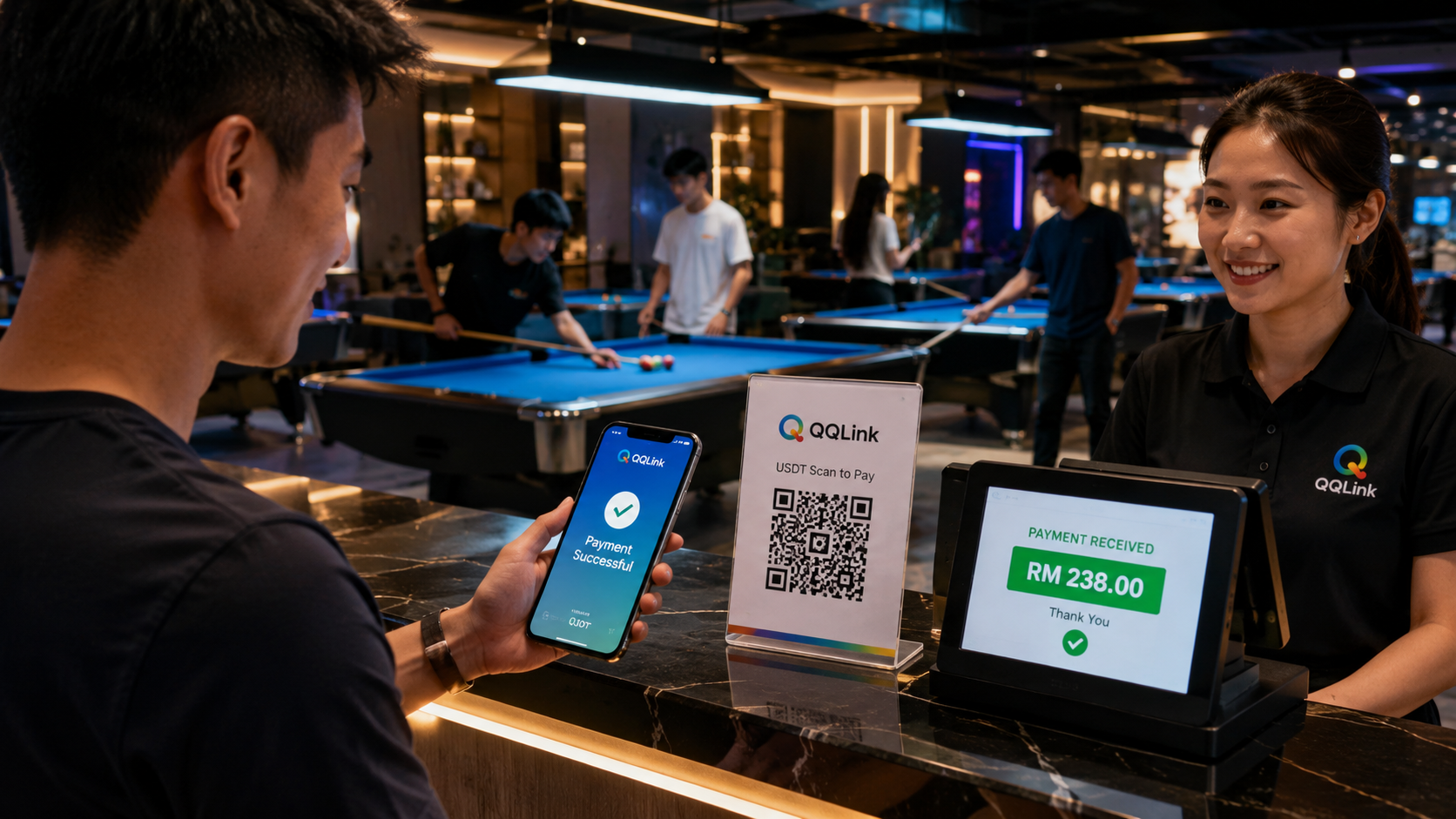 1 USDT走進日常消費,QQLink如何改變馬來西亞支付?