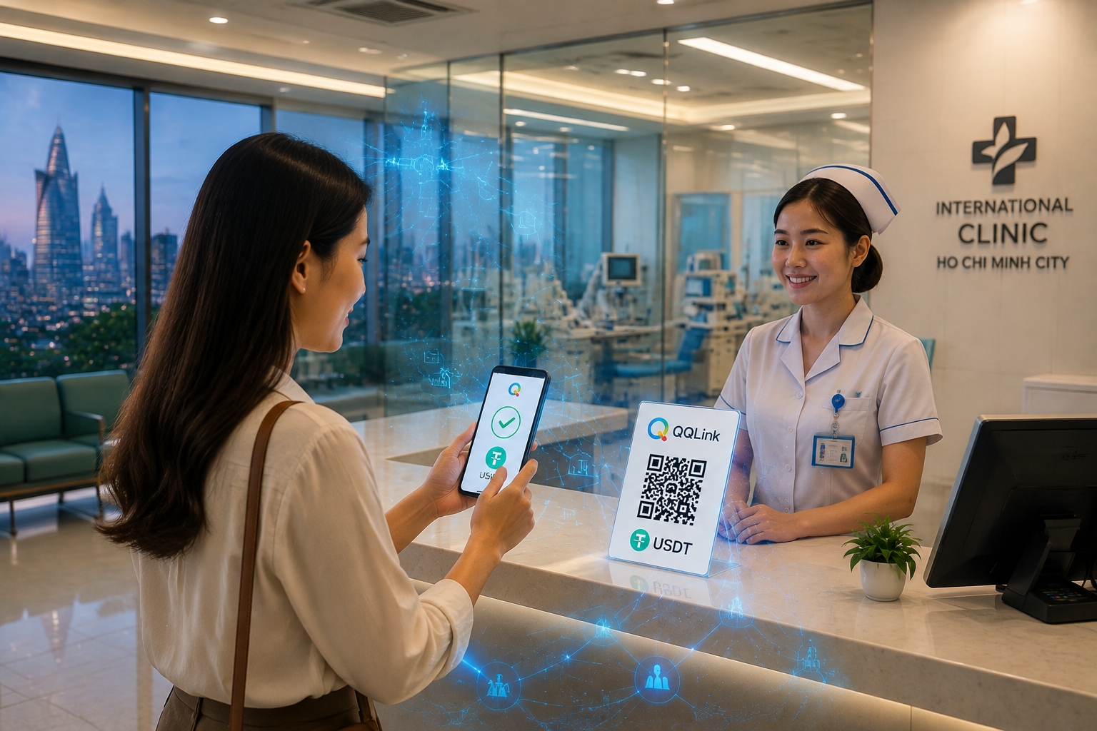 37 越南华人支付新选择:QQLink开启USDT扫码支付时代