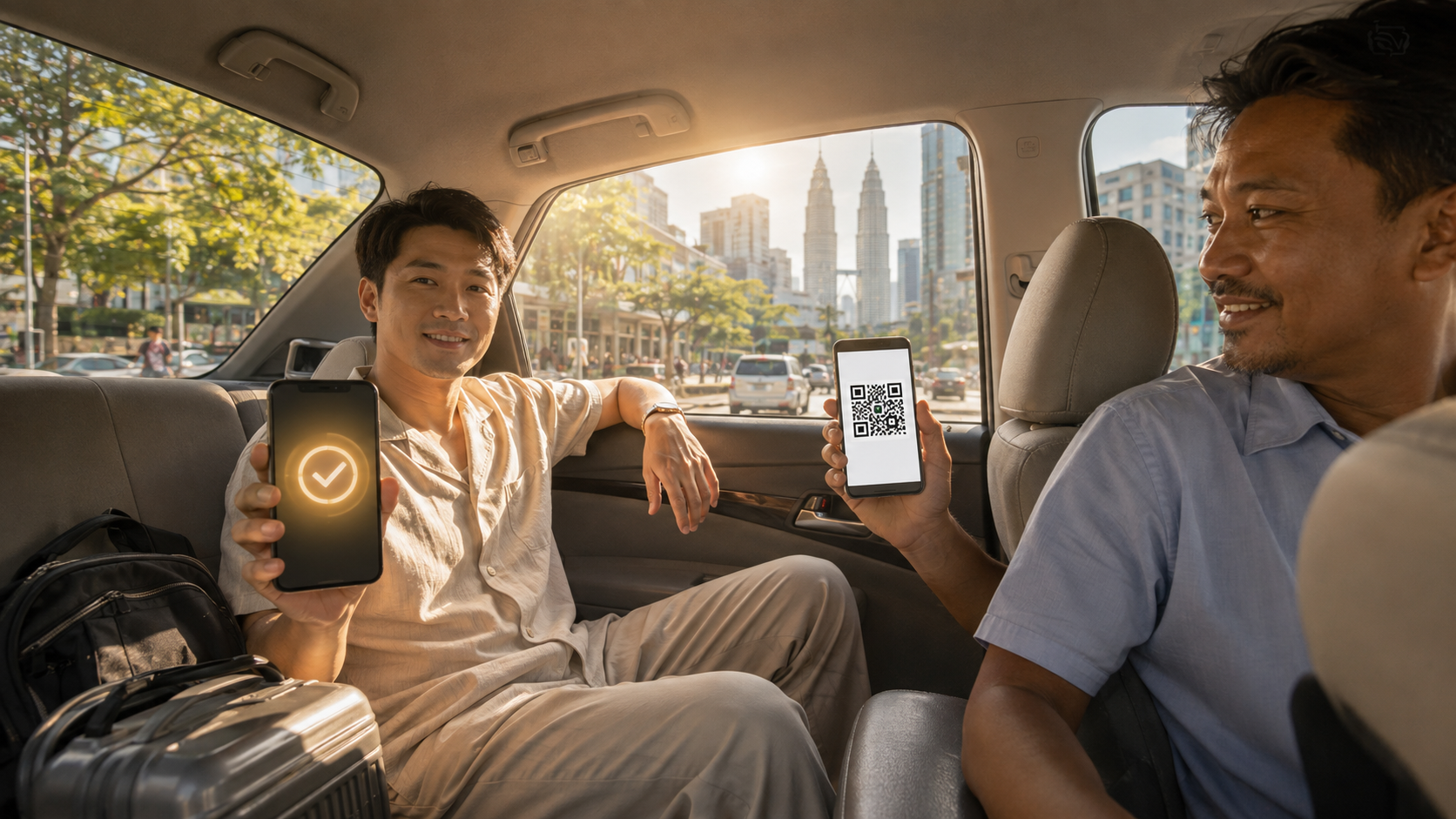 19 吉隆坡打的親測 QQLink掃USDT 下車免換令吉