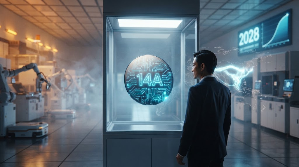 84 英特爾14A製程2028量產!陳立武警告台積電依賴危機