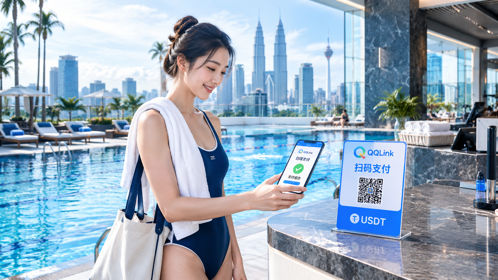 11 馬來西亞游泳也能用USDT付款?QQLink重塑運動消費體驗